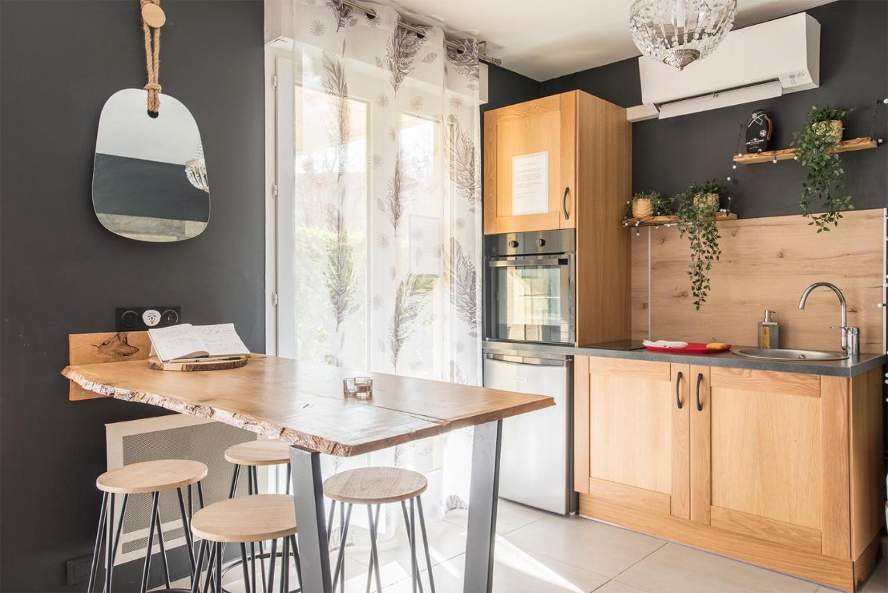 Romantisme Et Glamour 2 Avec , Clim Et Jardin Apartment Dijon
